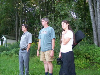 Scouting a pond location
