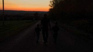 sunset scene