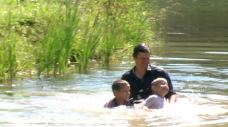 pond scene